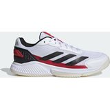 Adidas - Courtquick - Padel Schoen - Wit - Zwart - Rood - Textiel