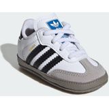 adidas Samba OG Crib - Baby Sneakers Wit/Zwart Unisex
