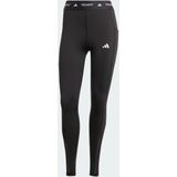 Adidas - Techfit Stash Pocket - Sportbroek - Zwart - 73% Gerecycled Polyester