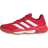 adidas - Stabil 16 - Handbalschoenen - Zwart - Rubber - Ademend Mesh