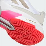 adidas dames Courtjam Control 3 Tennis Shoes, Cloud White/Silver Metallic/Lucid Pink, 37 1/3 EU