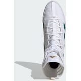 Adidas - Box Hog 4 - Boksschoenen - Wit / Groen - Lichtgewicht Design
