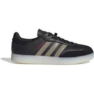 Adidas Velosamba Leather Fietsschoenen - Core Black / Cyber Metallic