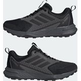adidas - TERREX Trailrunningschoenen - Kleur Core Black / Grey Six - Sluiting Vetersluiting - Dempingstechnologie TRAXION™