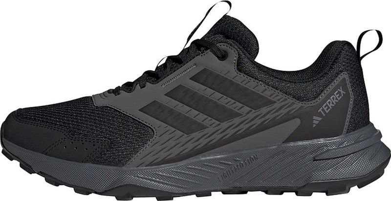adidas - TERREX Trailrunningschoenen - Kleur Core Black / Grey Six - Sluiting Vetersluiting - Dempingstechnologie TRAXION™