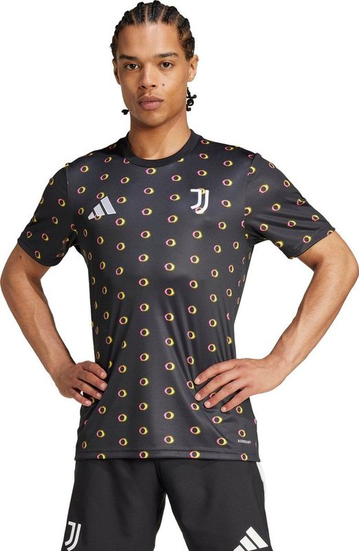 adidas Performance Juventus Pre-Match Voetbalshirt - Heren - Zwart