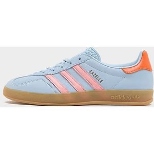 Adidas Originals - Gazelle Indoor W - Sneakers - Lichtblauw - Leer