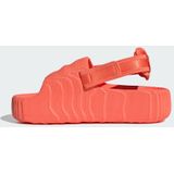 Adidas adilette Dames Slippers - Oranje - Mesh/Synthetisch