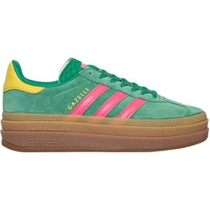 adidas Originals - Gazelle Bold - Sneakers - Groen - Suède
