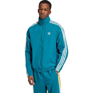 Adidas Firebird Heren Trainingspakken - Teal - Maat: L - Katoen Canvas - Foot Locker