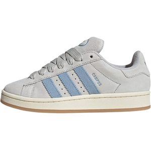 Adidas Campus Dames Schoenen - Grijs - Maat: 38 2/3 - Leer - Foot Locker
