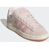 Sneakers - Suède - Zwart - Logoprint - Platte Hak