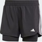 adidas Performance Pacer 3-Stripes Training Woven Short - Dames - Zwart