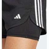 adidas Performance Pacer 3-Stripes Training Woven Short - Dames - Zwart