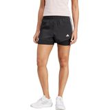 adidas Performance Pacer 3-Stripes Training Woven Short - Dames - Zwart