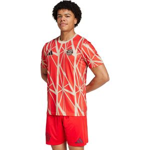 Adidas - Bayern Munich Pre-Match Shirt - Rood - Sportshirt
