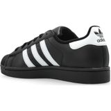 adidas - Superstar II J - Basketbalschoenen - Zwart - Leer