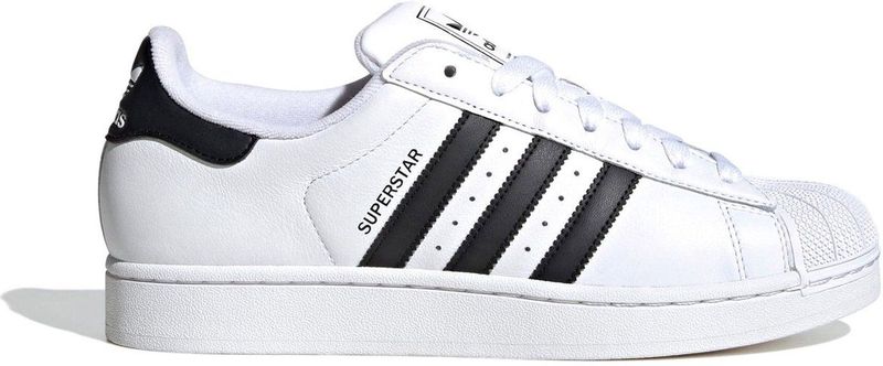 adidas Originals - Superstar II - Sportschoenen - Zwart - Leer