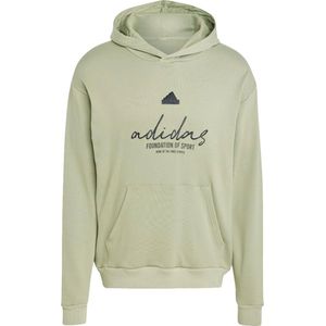 Adidas - Brand Love - Hoodie - Zwart - 100% Katoen
