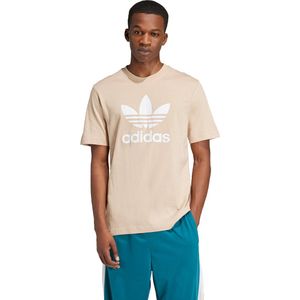 adidas Originals Adicolor Trefoil T-shirt - Heren - Beige