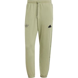 adidas - Sportbroek - Zwart - Katoen - Grafische Print