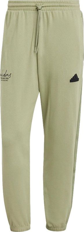 adidas - Sportbroek - Zwart - Katoen - Grafische Print