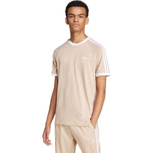 Adidas - Adicolor Classics 3 Stripes - T-shirt - Wit - 100% Katoen