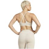 adidas - All Me Light Support - Sportbeha - Beige - Dames