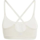 adidas - All Me Light Support - Sportbeha - Beige - Dames