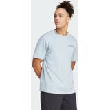 adidas - Polygiene Graphic T-shirt - Blauw