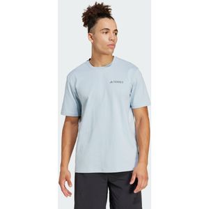 adidas - Polygiene Graphic T-shirt - Blauw