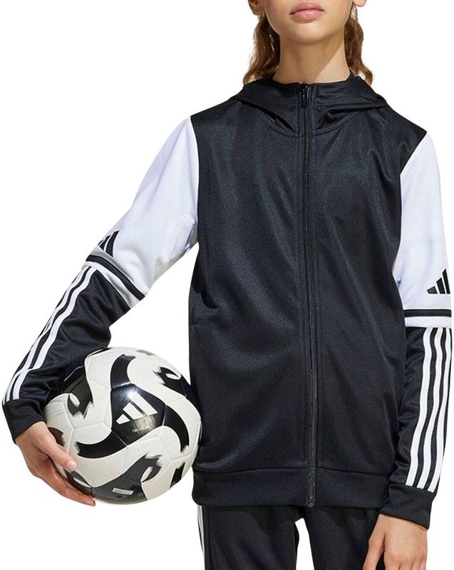 adidas - Squadra 25 - Hoodie - Zwart - 100% Gerecycled Polyester