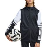 adidas - Squadra 25 - Hoodie - Zwart - 100% Gerecycled Polyester