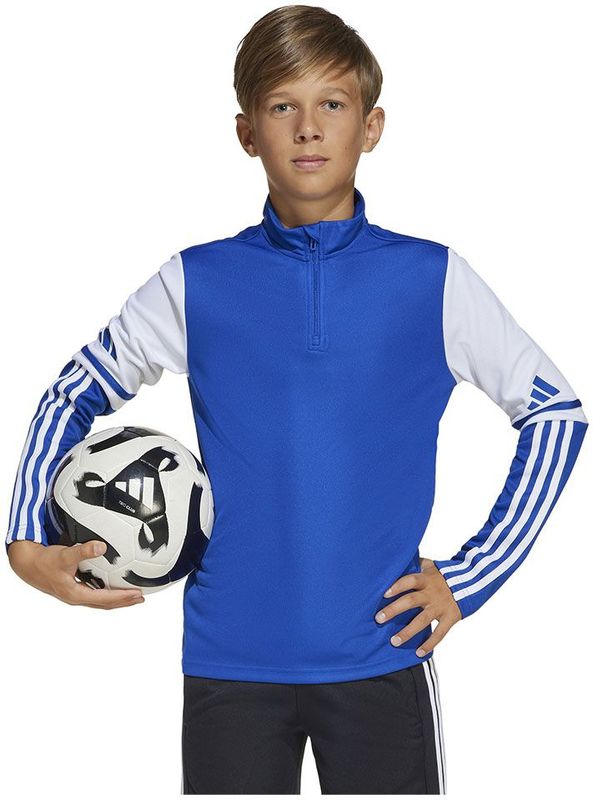 adidas - Squadra 25 - Trainingstrui - Blauw Wit - 100% Gerecycled Polyester