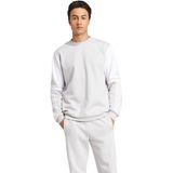 adidas Heren SQUADRA25 Sweat Crew - Licht Grijs/Wit