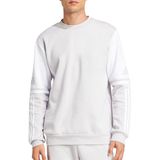 adidas Heren SQUADRA25 Sweat Crew - Licht Grijs/Wit