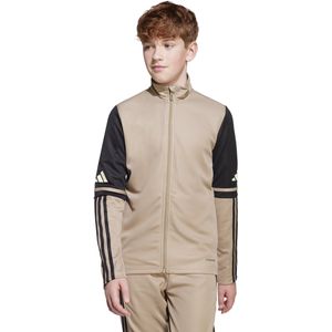 adidas Uniseks-Kind SQUADRA25 TRAINING JACKET KIDS, blanch cargo/black/warm vanilla, 15-16 Years