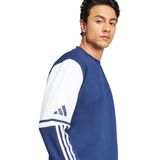 adidas - Squadra 25 - Sweatshirt - Zwart - Katoen/Polyester - Gerecycled