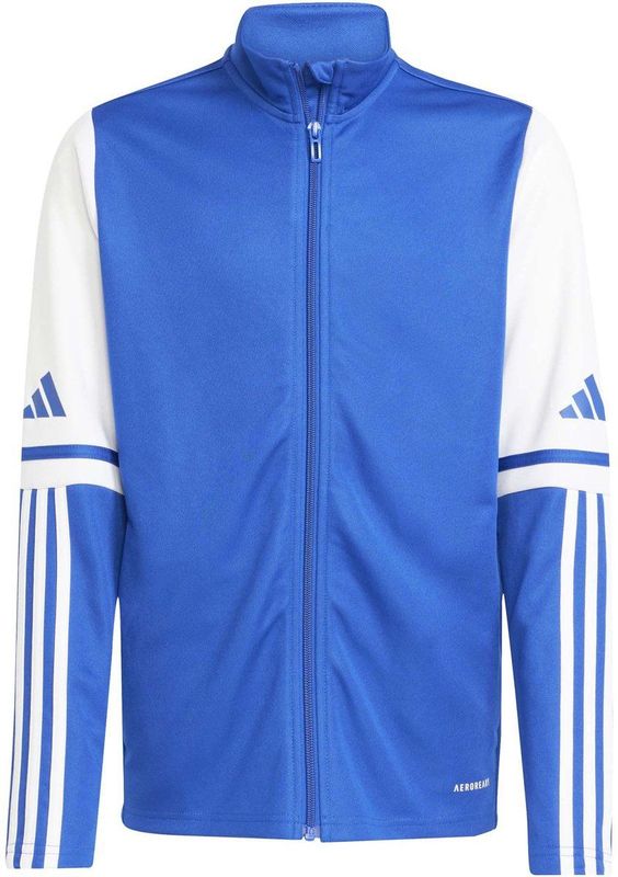 adidas - Squadra 25 - Trainingsjack - Blauw Wit - 100% Gerecycled Polyester