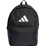 adidas Classic 3 Bar Logo Rugzak - Unisex - Zwart - 100% Gerecycled Polyester