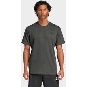 Adidas T-shirt groen (Maat: L) - Mélange - Halslijn: Ronde hals,