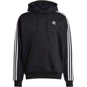 adidas - Hoodie - Zwart - Fleece - Losse Pasvorm