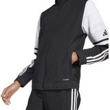 adidas - Squadra 25 - Jack - Zwart - 100% Gerecycled Polyester