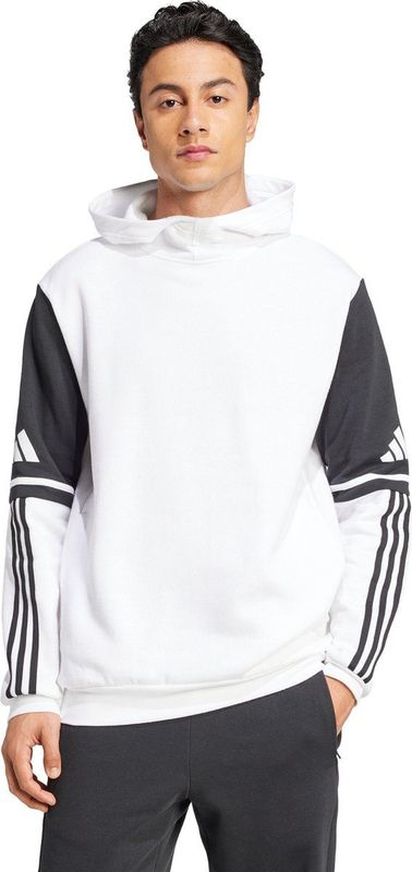 adidas - Squadra 25 - Sweater - Wit Zwart - Fleece - Standaard Pasvorm