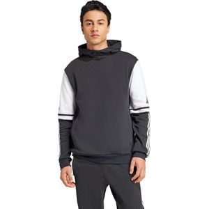 adidas - Squadra 25 - Sweater - Wit Zwart - Fleece - Standaard Pasvorm