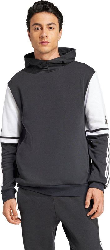 adidas - Squadra 25 - Sweater - Wit Zwart - Fleece - Standaard Pasvorm