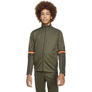 adidas Squadra 25 Trainingsjack Kids Donkergroen - Zwart - Oranje