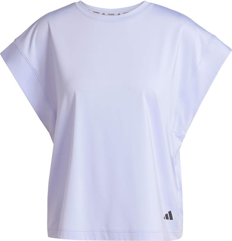 Adidas - Yoga T-Shirt - Paars - Dames