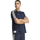 adidas - Juventus Icon T-Shirt - Donkerblauw Wit Goud - 100% Gerecycled Polyester