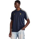 adidas - Juventus Icon T-Shirt - Donkerblauw Wit Goud - 100% Gerecycled Polyester